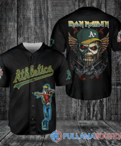 Iron Maiden Oakland Athletics Baseball Jersey