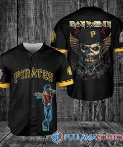 Iron Maiden Pittsburgh Pirates Baseball Jersey