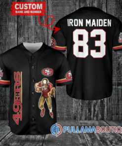 Iron Maiden San Francisco 49ers Custom Jersey