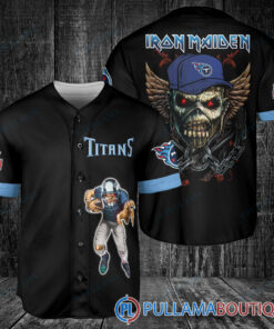 Iron Maiden Tennessee Titans Baseball Jersey