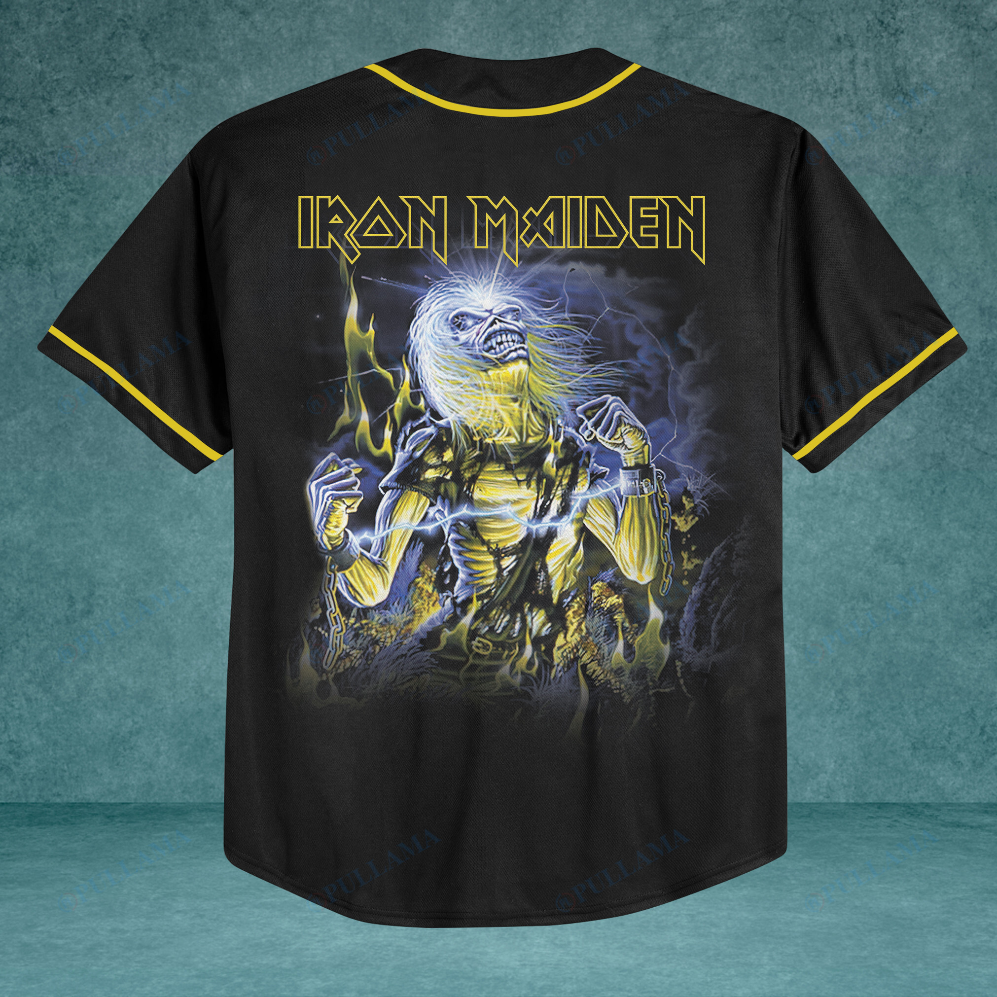 Iron Maiden Unisex Baseball Jersey V6