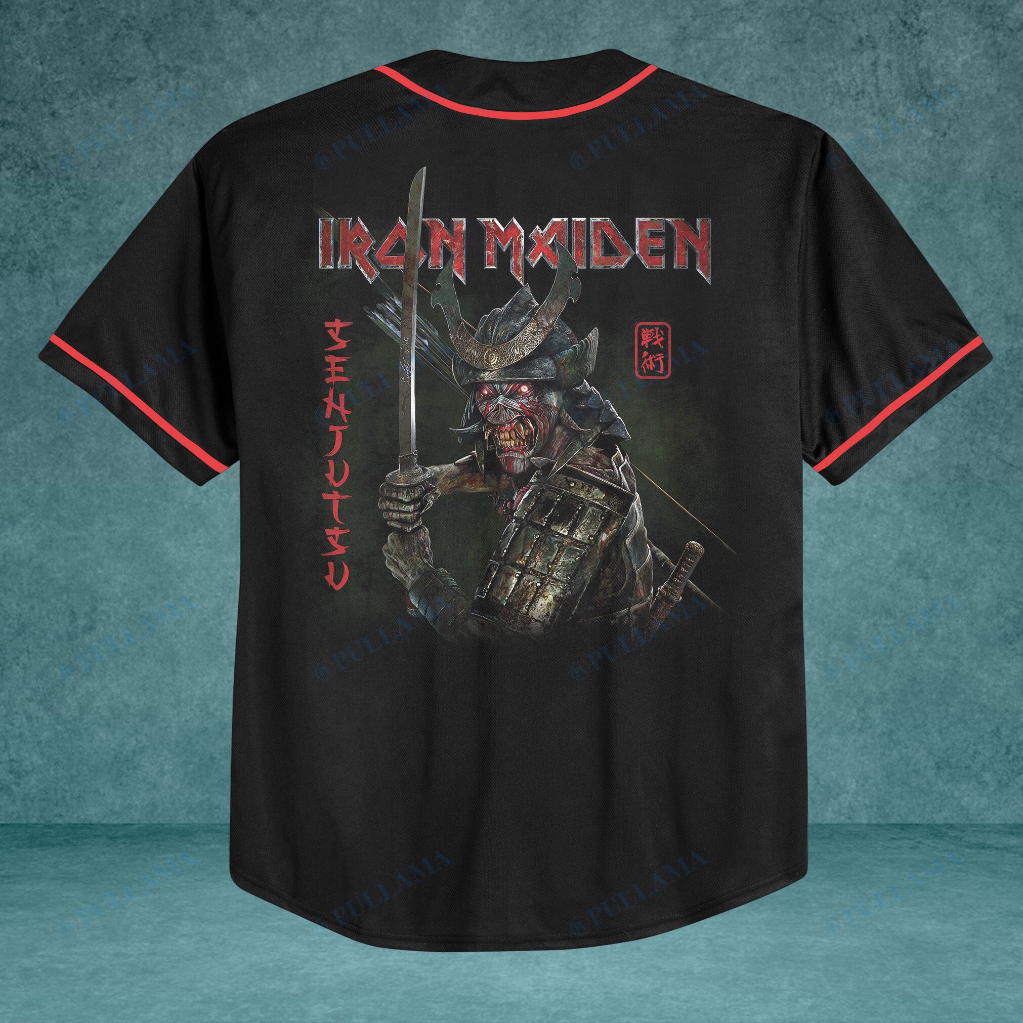 Iron Maiden Unisex Baseball Jersey V7