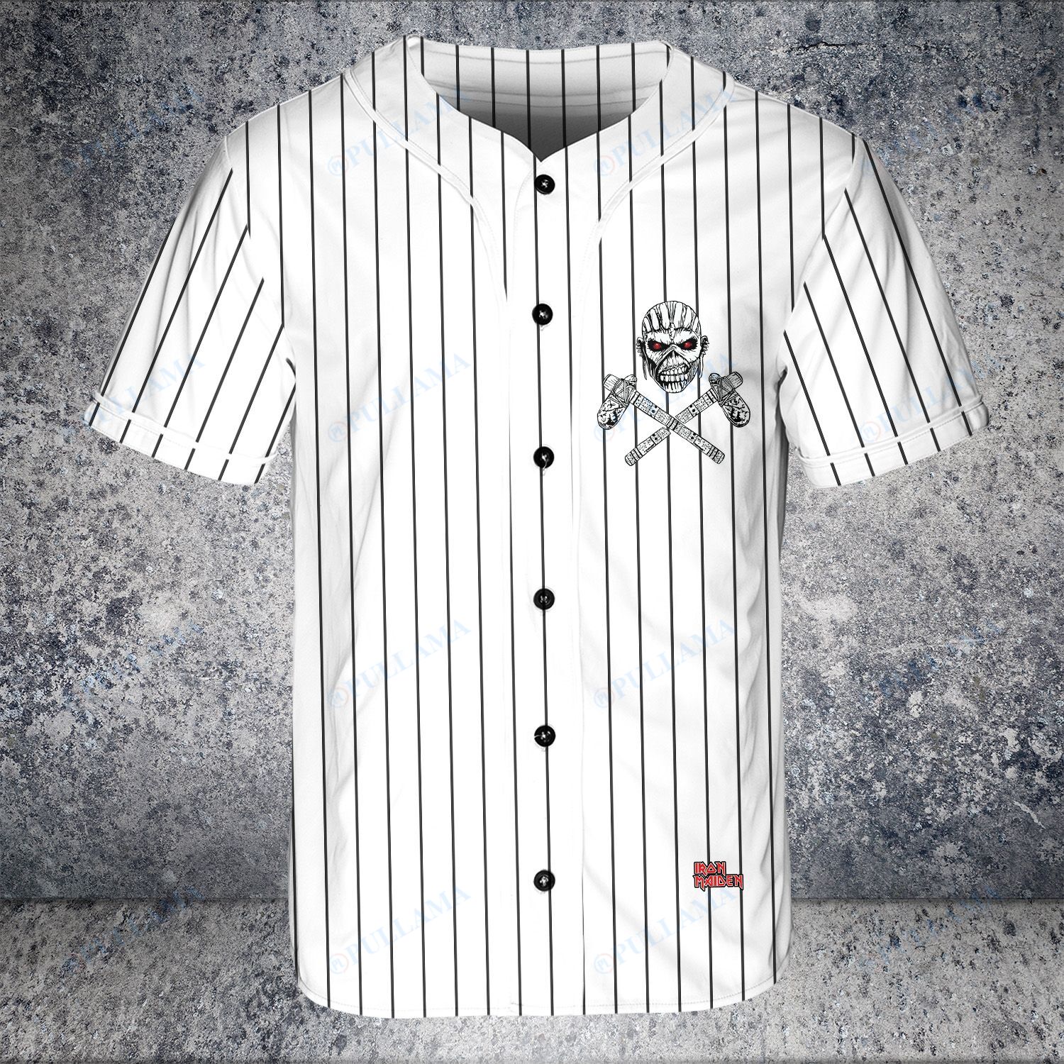 Iron Maiden Unisex Baseball Jersey V9