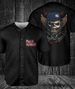 Iron Maiden Yankees Unisex Baseball Jersey V2