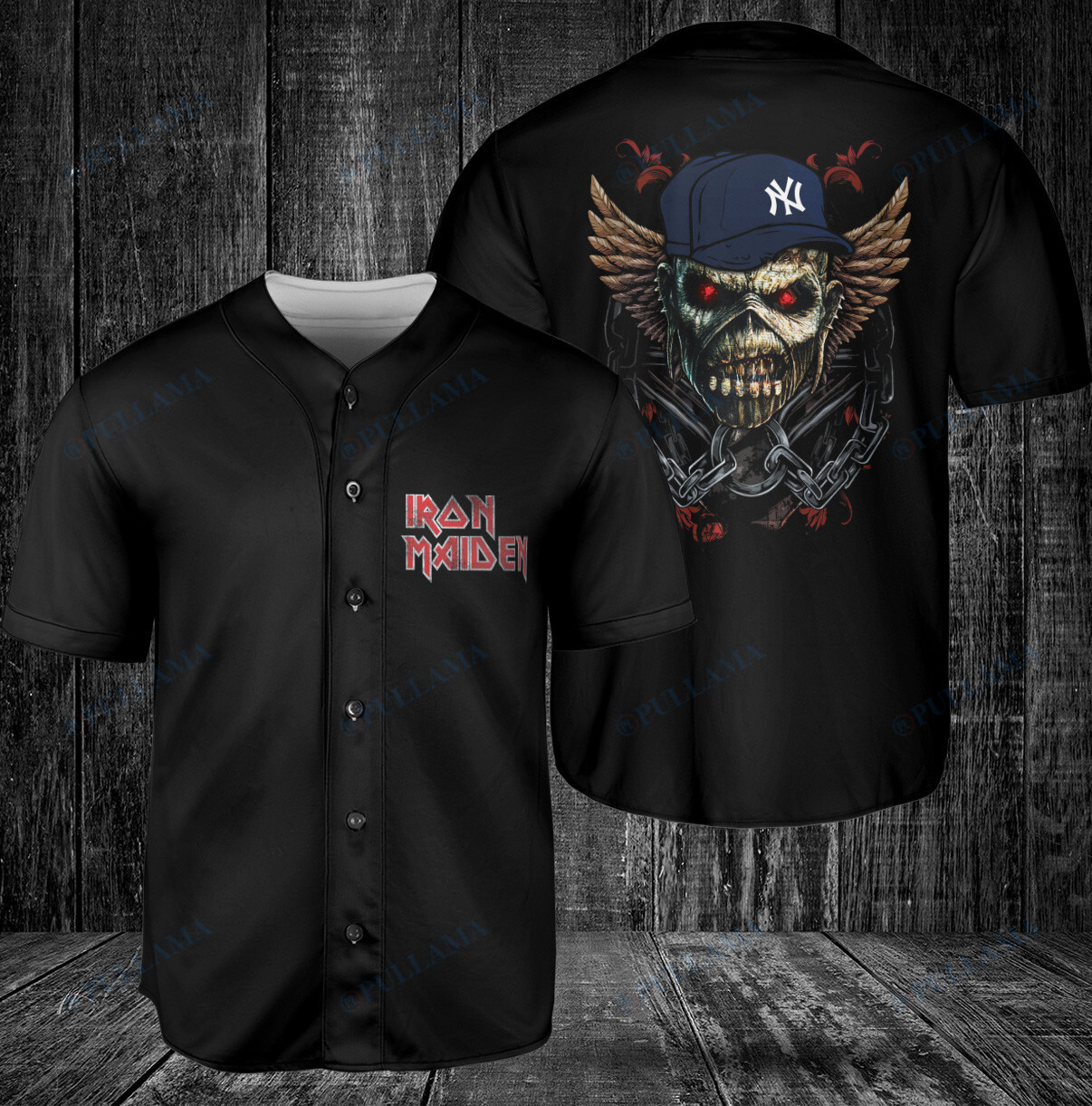 Iron Maiden Rangers Unisex Baseball Jersey V3