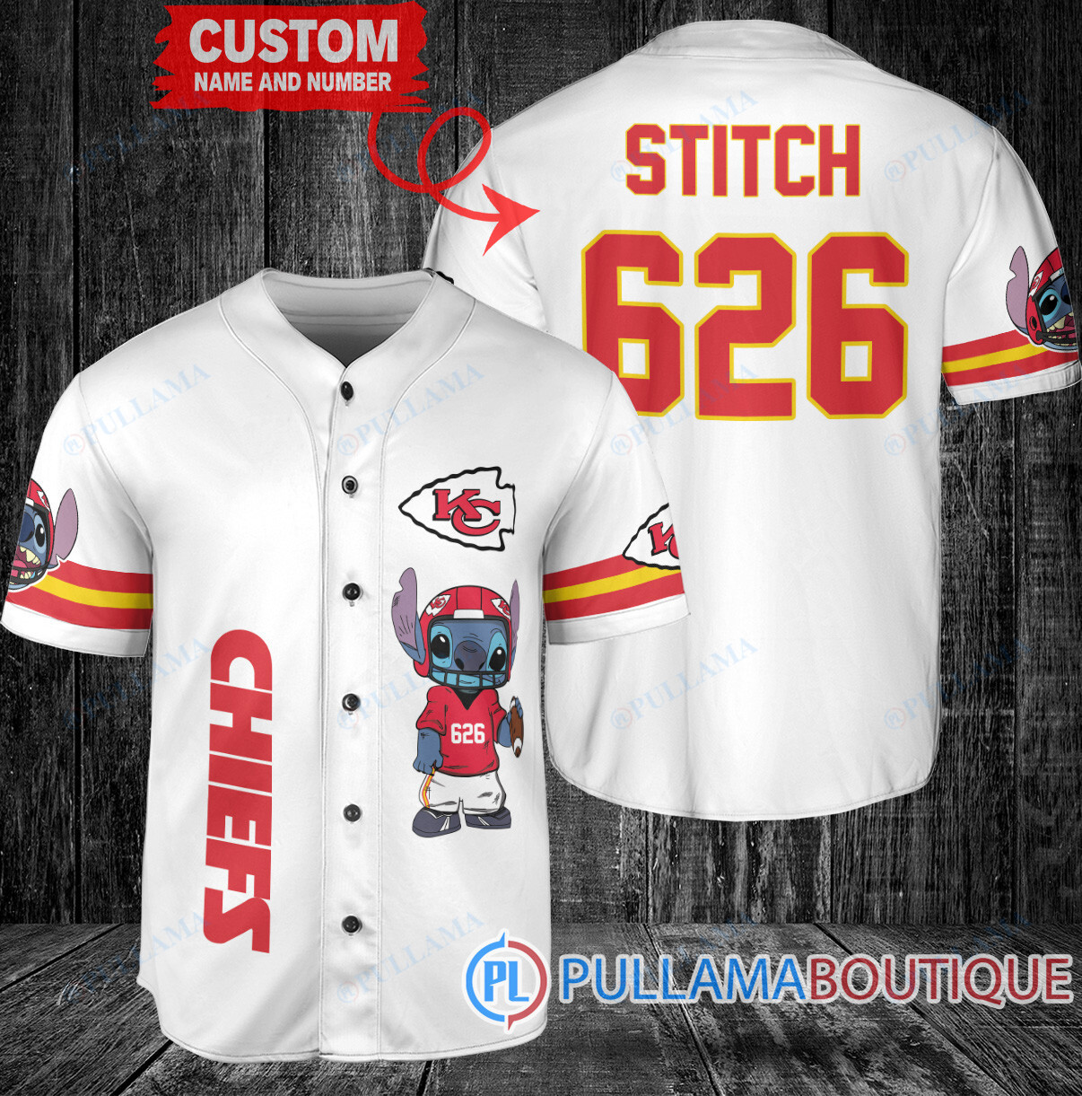 Arizona Cardinals Stitch Custom Baseball Jersey White