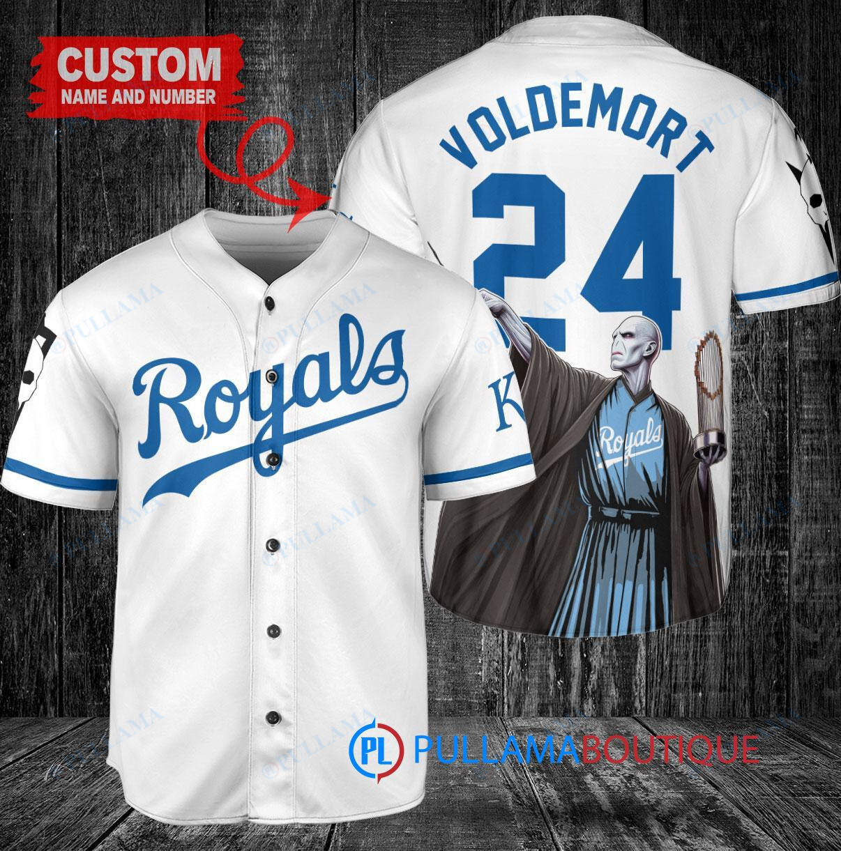 Cincinnati Reds x Lord Voldemort Harry Potter with Trophy Custom Baseball Jersey Red