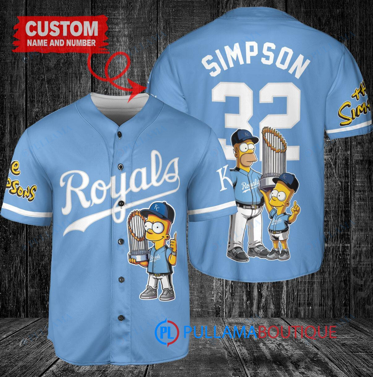 Arizona Diamondbacks x The Simpsons Bart Simpson, Homer Simpson, Lisa Simpson with Trophy Custom Baseball Jersey Cream-Purple