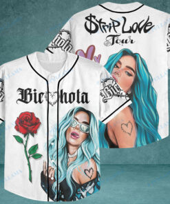 Karol G Baseball Jersey – La Bichota – Strip Love Tour V2