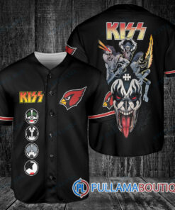 KISS Arizona Cardinals Baseball Jersey