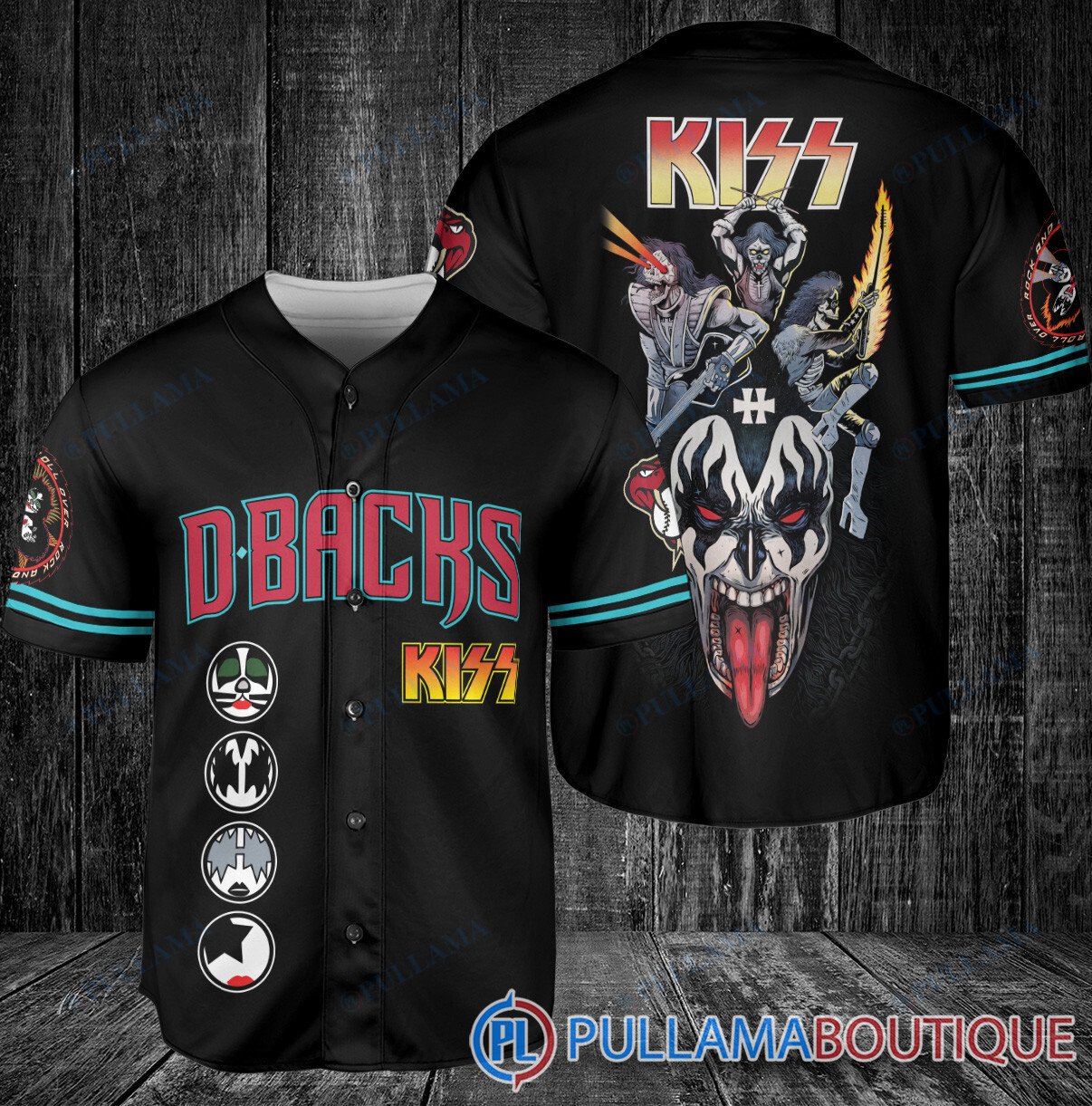 KISS Tampa Bay Rays Baseball Jersey – Exclusive Fan Gear