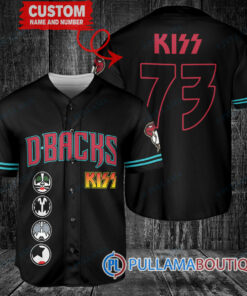 KISS Arizona Diamondbacks Custom Baseball Jersey