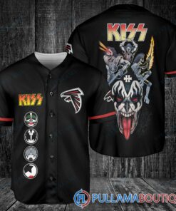 KISS Atlanta Falcons Baseball Jersey