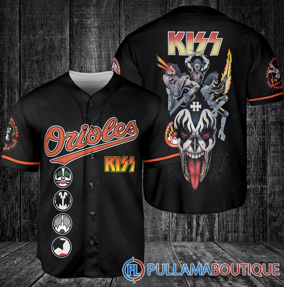 KISS Oakland Athletics Baseball Jersey – Exclusive Fan Gear