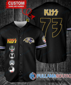 KISS Baltimore Ravens Custom Baseball Jersey – Exclusive Fan Gear