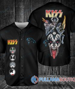 KISS Carolina Panthers Baseball Jersey