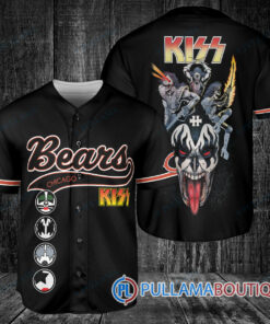 KISS Chicago Bears Baseball Jersey