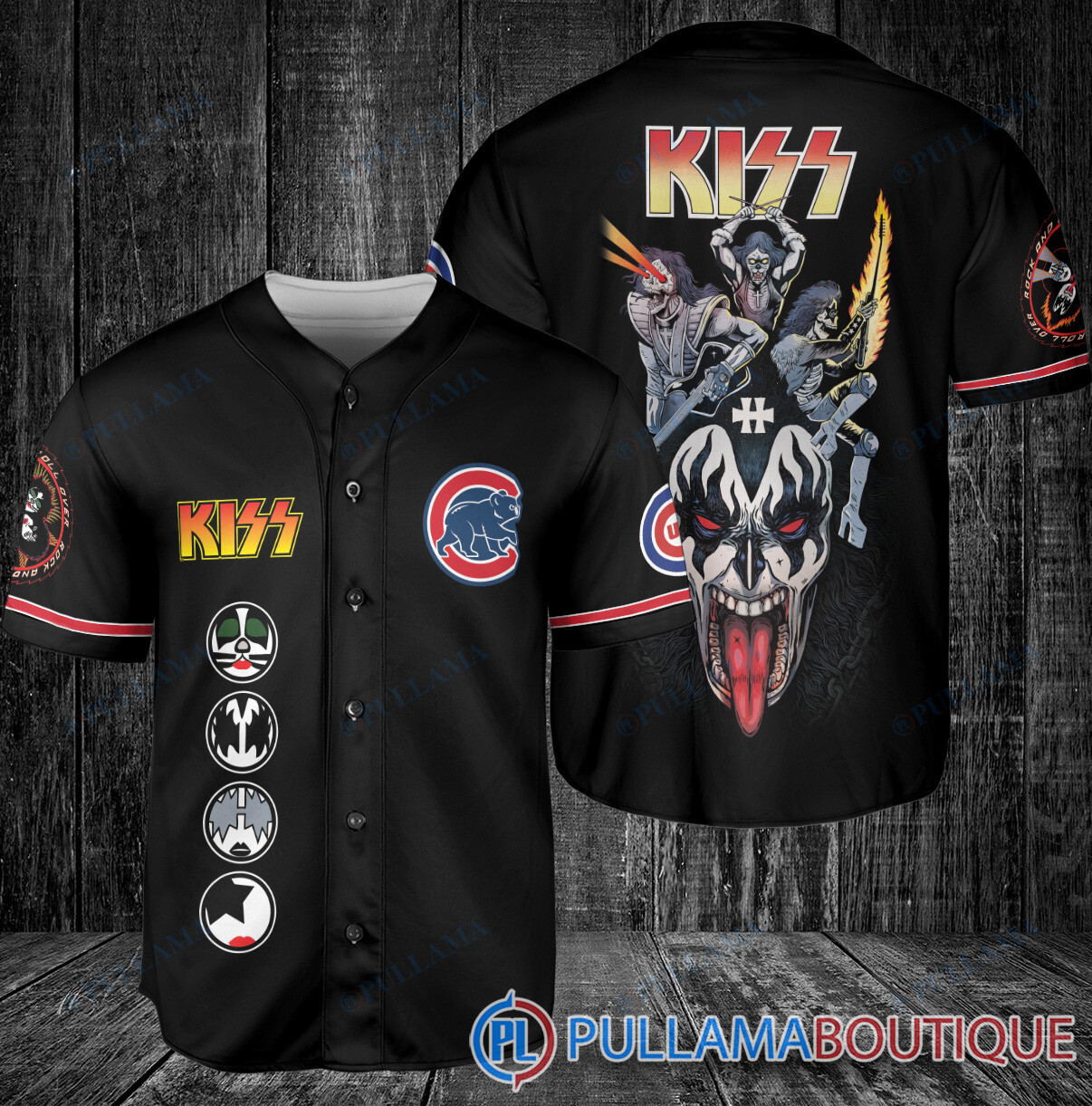 KISS Milwaukee Brewers Baseball Jersey – Exclusive Fan Gear