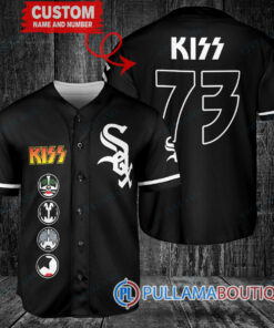 KISS Chicago White Sox Custom Baseball Jersey