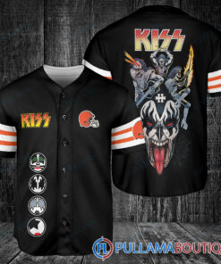 KISS Cleveland Browns Baseball Jersey