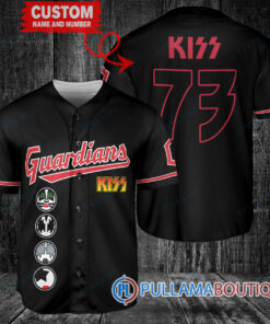 KISS Cleveland Guardians Custom Baseball Jersey