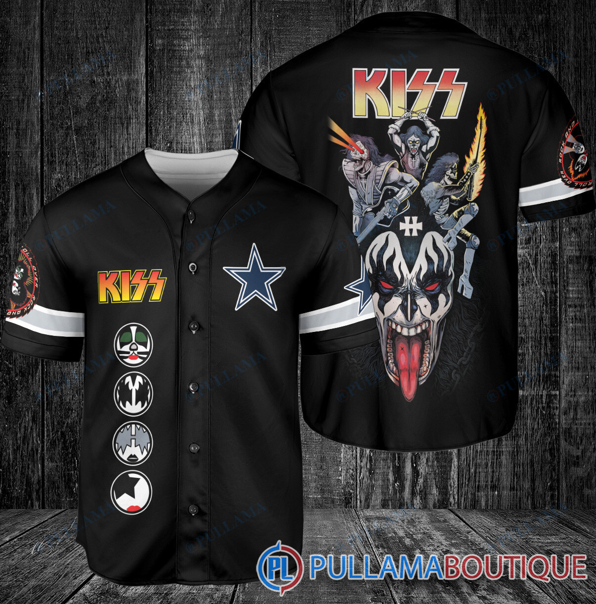 KISS Arizona Cardinals Baseball Jersey