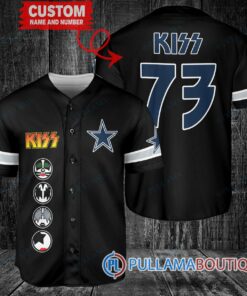 KISS Dallas Cowboys Custom Baseball Jersey – Exclusive Fan Gear