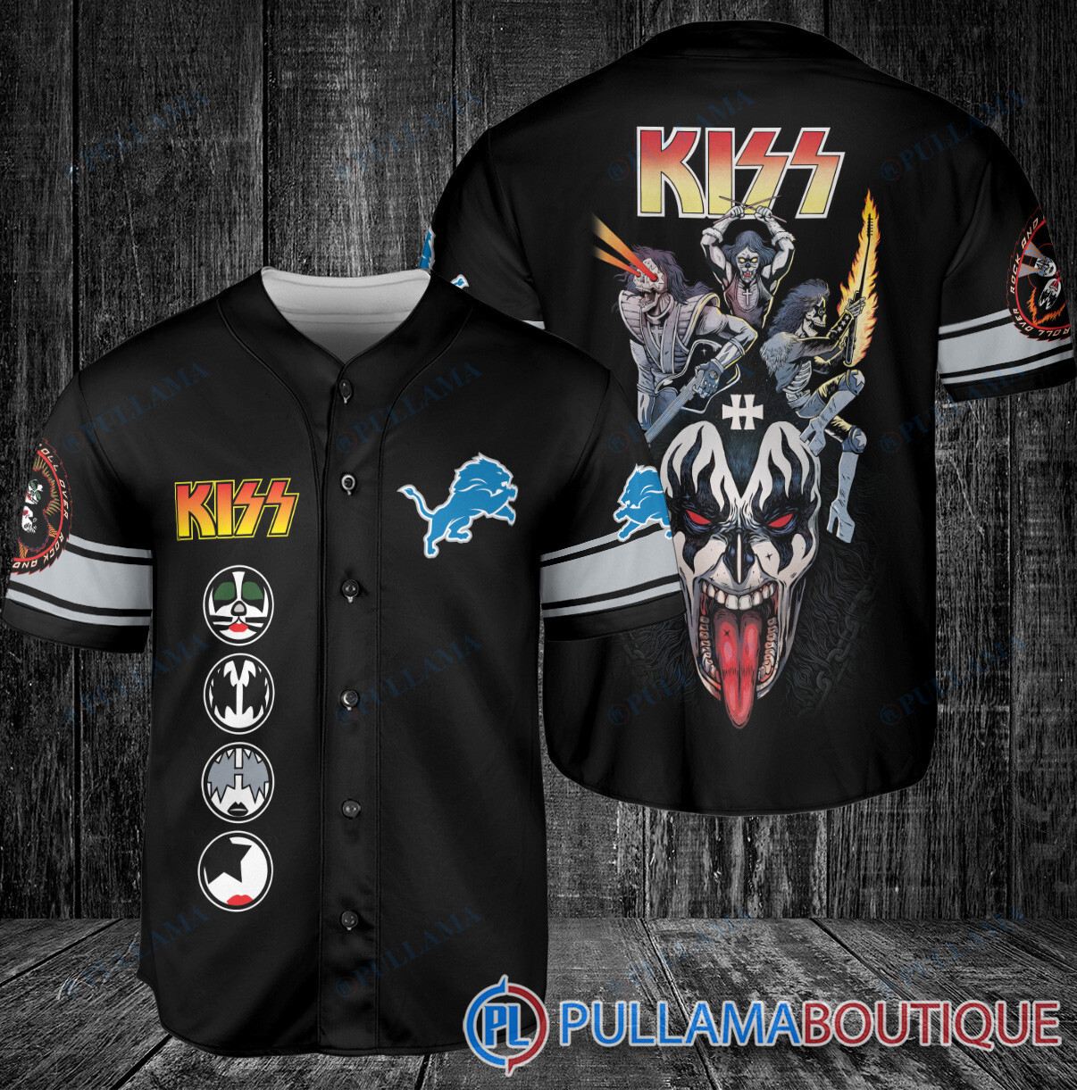 KISS Cleveland Browns Baseball Jersey