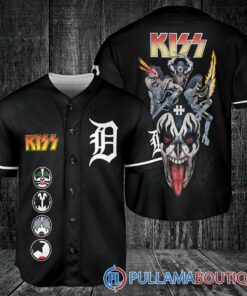 KISS Detroit Tigers Baseball Jersey – Exclusive Fan Gear