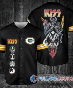 KISS Green Bay Packers Baseball Jersey