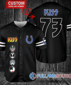 KISS Indianapolis Colts Custom Baseball Jersey – Exclusive Fan Gear