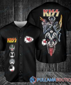 KISS Kansas City Chiefs Baseball Jersey