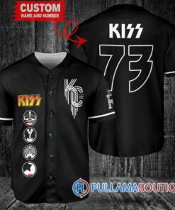 KISS Kansas City Royals Custom Baseball Jersey