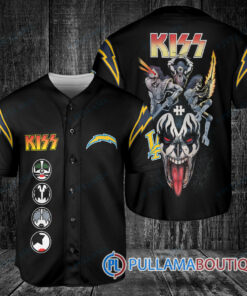 KISS Los Angeles Chargers Baseball Jersey