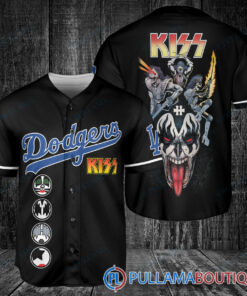 KISS Los Angeles Dodgers Baseball Jersey – Exclusive Fan Gear