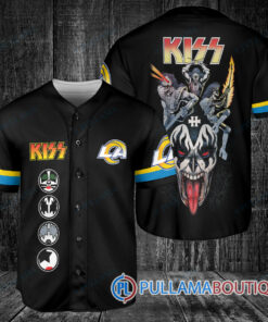 KISS Los Angeles Rams Baseball Jersey