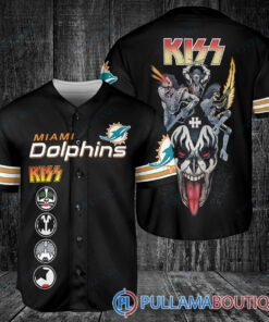 KISS Miami Dolphins Baseball Jersey