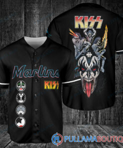 KISS Miami Marlins Baseball Jersey – Exclusive Fan Gear