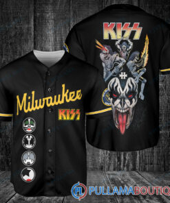 KISS Milwaukee Brewers Baseball Jersey – Exclusive Fan Gear