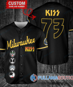 KISS Milwaukee Brewers Custom Baseball Jersey