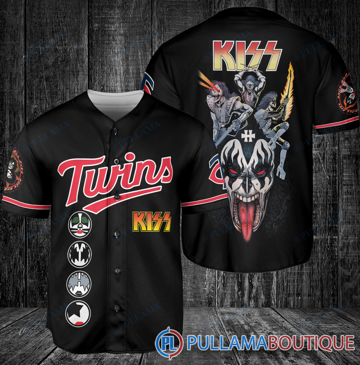 KISS Detroit Tigers Baseball Jersey – Exclusive Fan Gear