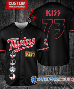 KISS Minnesota Twins Custom Baseball Jersey