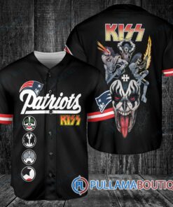 KISS New England Patriots Baseball Jersey