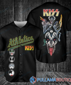 KISS Oakland Athletics Baseball Jersey – Exclusive Fan Gear