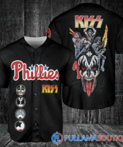 KISS Philadelphia Phillies Baseball Jersey – Exclusive Fan Gear