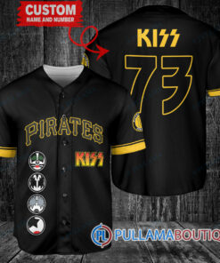 KISS Pittsburgh Pirates Custom Baseball Jersey