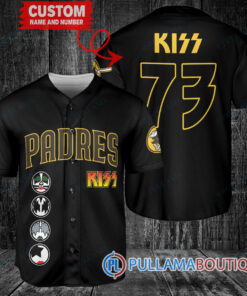 KISS San Diego Padres Custom Baseball Jersey