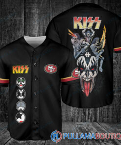 KISS San Francisco 49ers Baseball Jersey