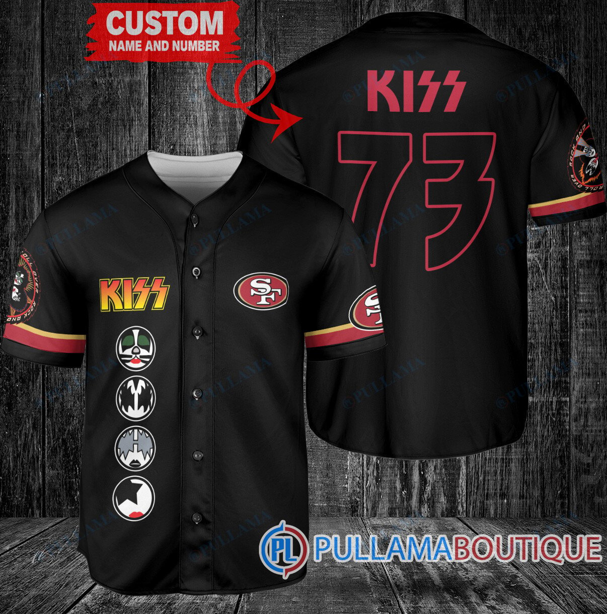 KISS Indianapolis Colts Custom Baseball Jersey – Exclusive Fan Gear