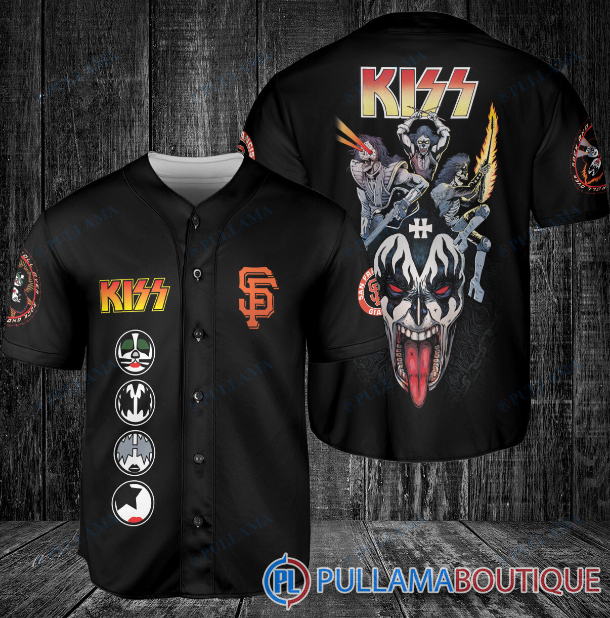 KISS Colorado Rockies Baseball Jersey – Exclusive Fan Gear